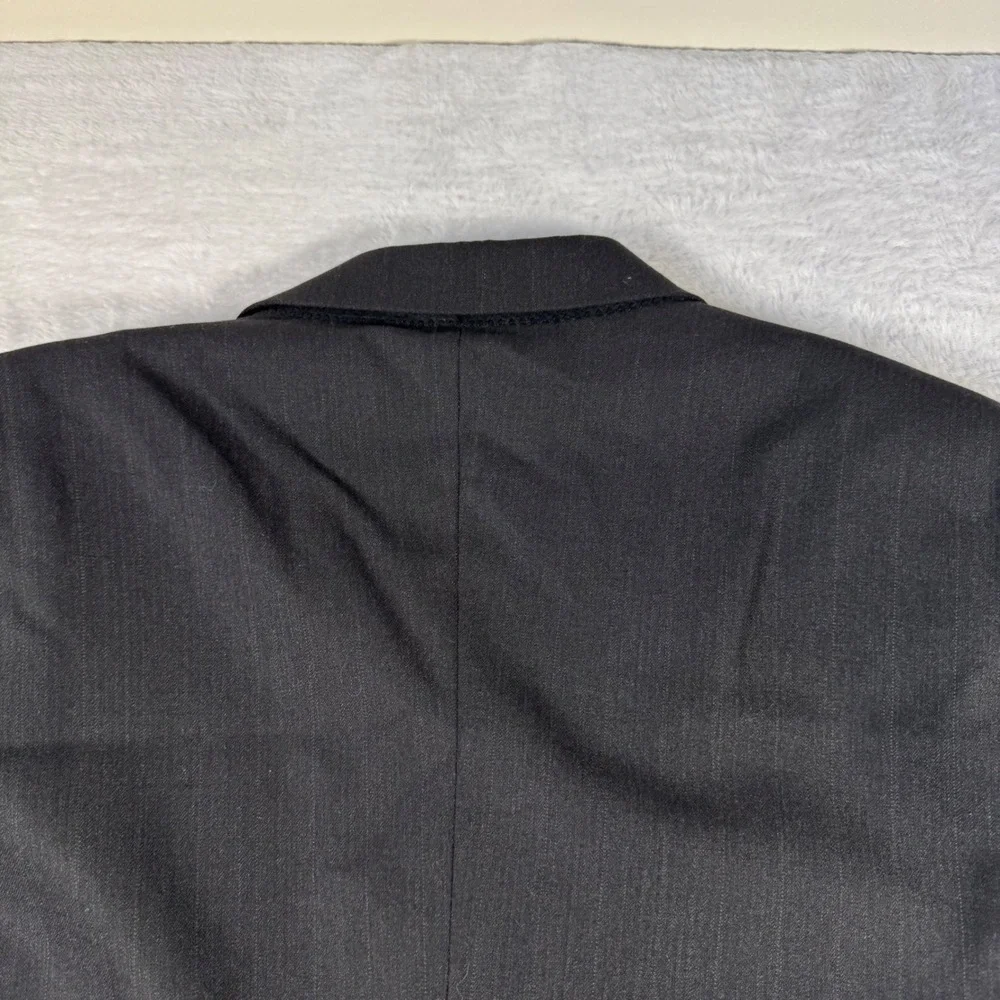 Joseph Abboud‎ Blazer Mens 40S Charcoal Gray Excellent Pinstripe Wool Sport Coat